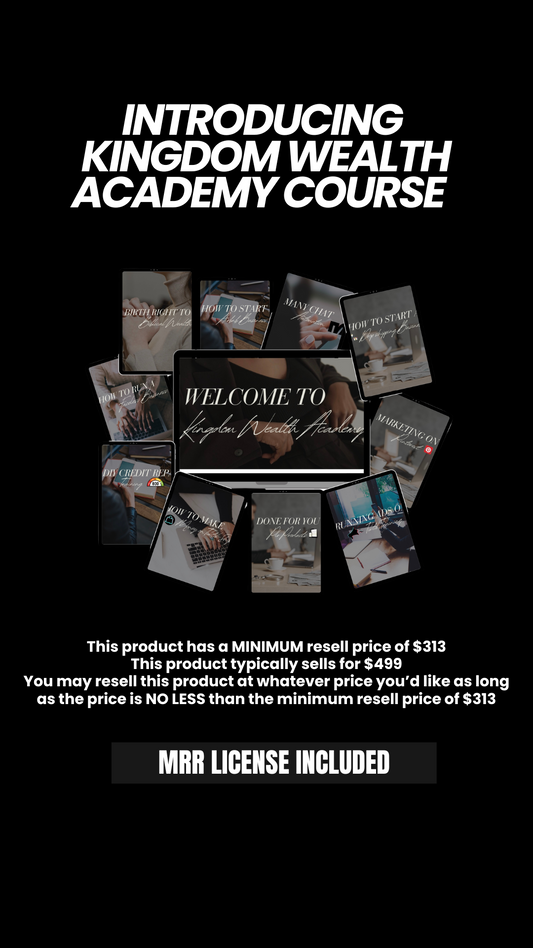 KINGDOM WEALTH ACADEMY